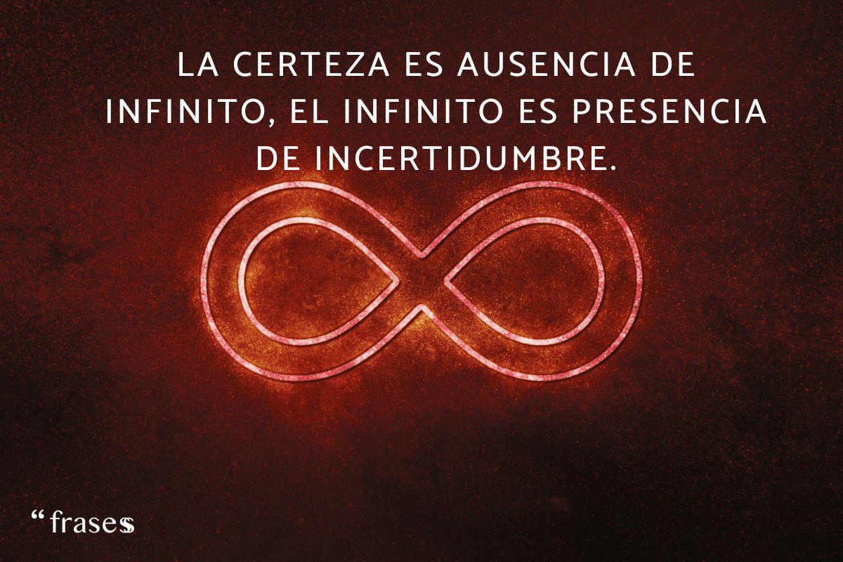 Frases sobre el infinito