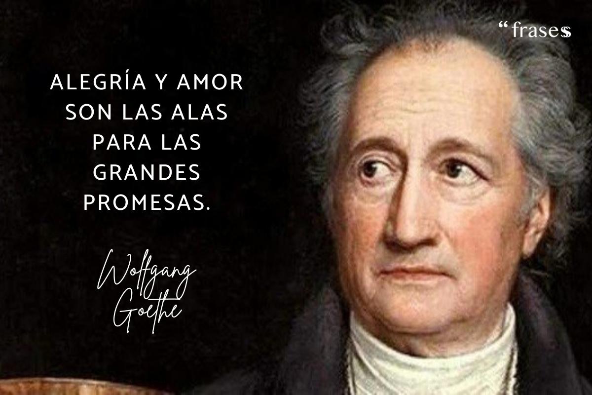 Frases de Wolfgang Goethe