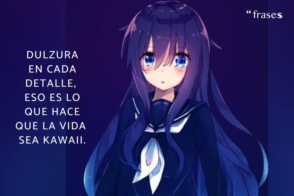 Frases Kawaii de anime