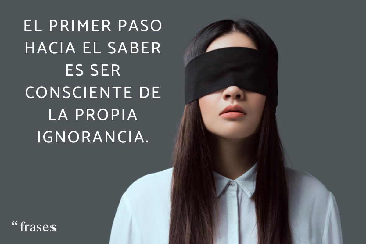 Frases de ignorancia