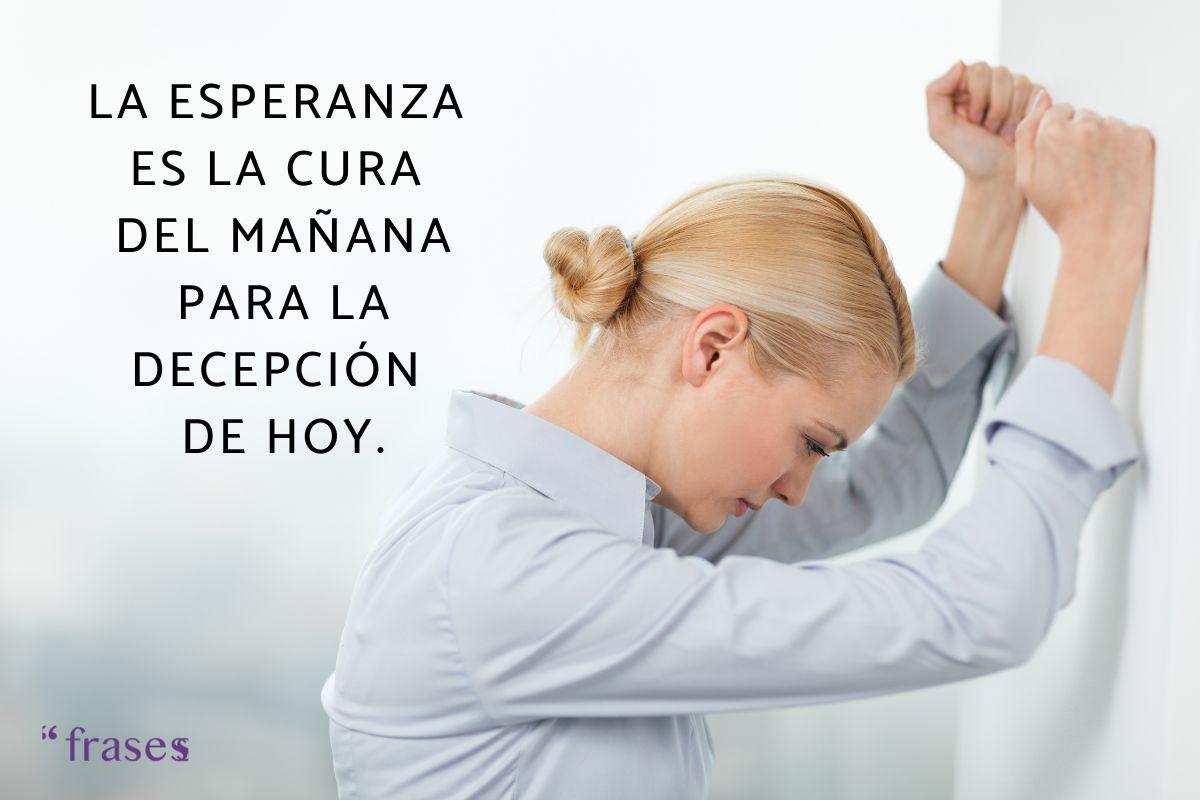 Frases de una decepción amorosa
