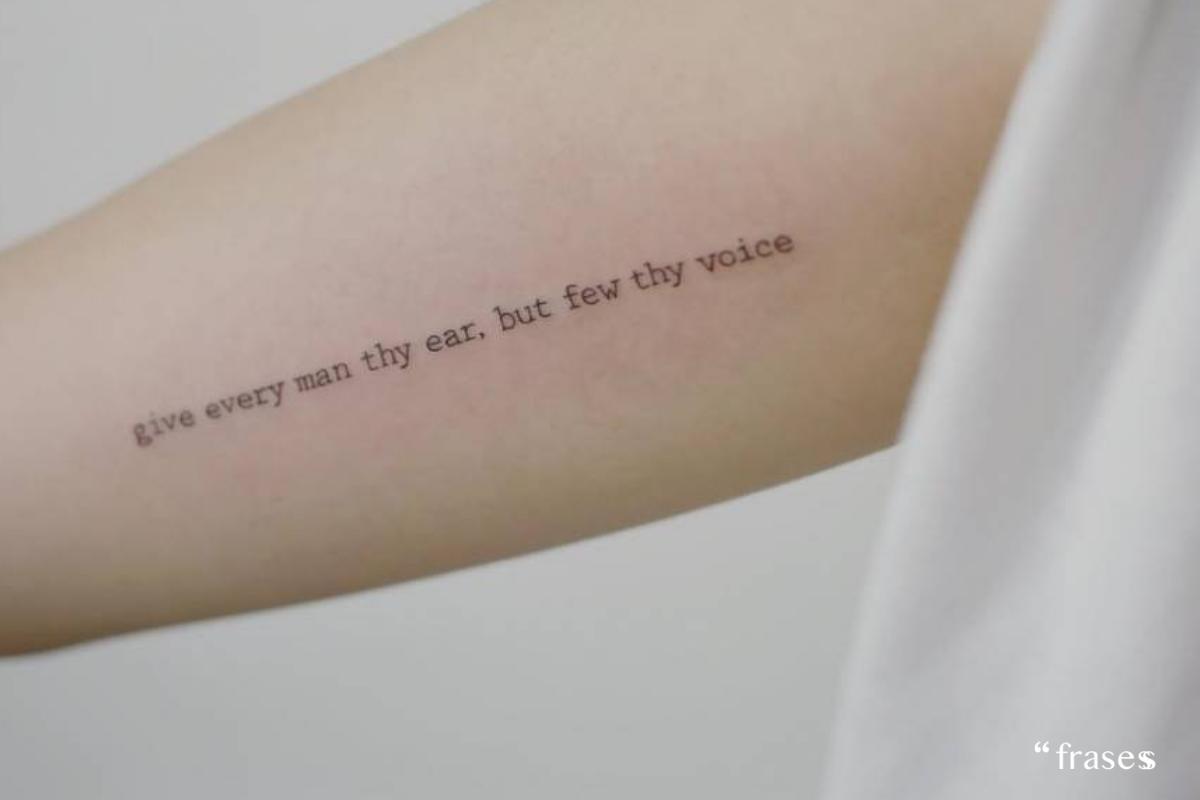 Frases para tatuajes cortas