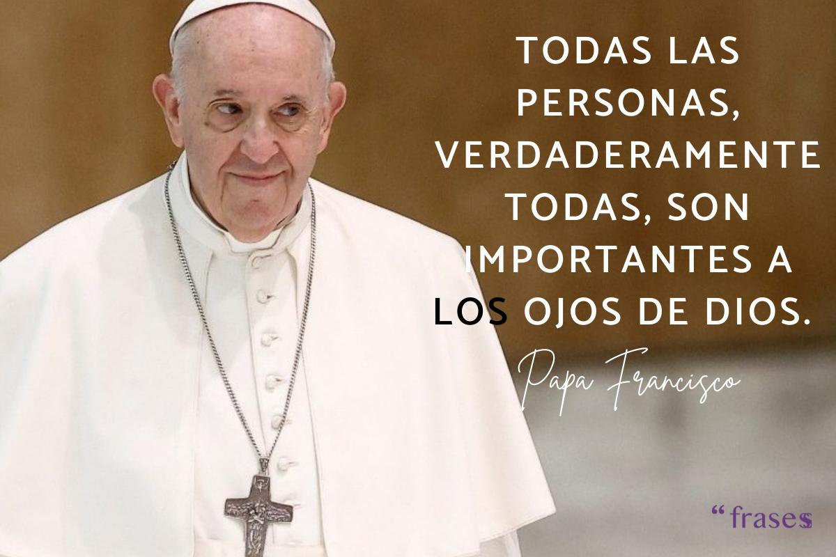 Frases del Papa Francisco