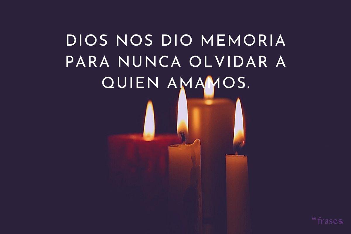 Frases para recordar a un ser querido fallecido