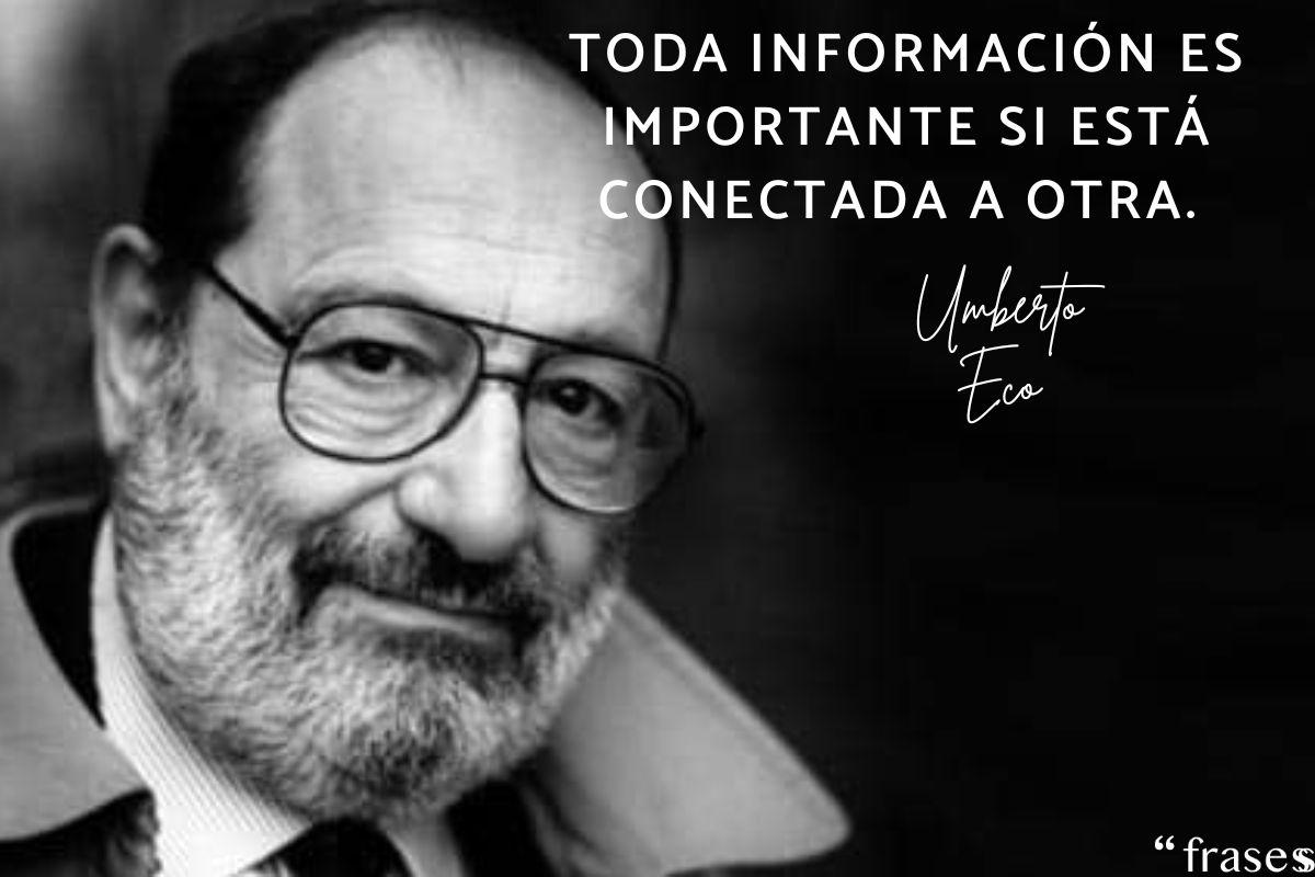 Frases de Umberto Eco