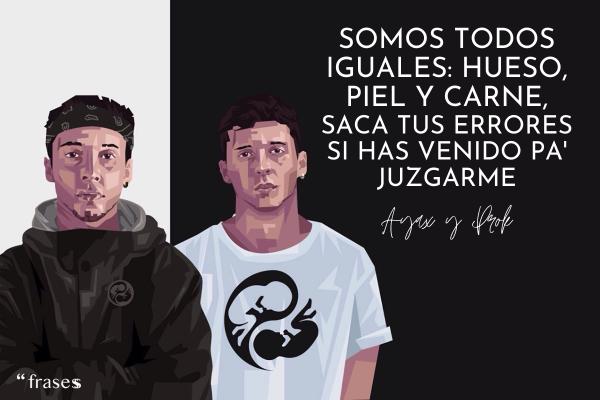 Frases de Ayax y Prok