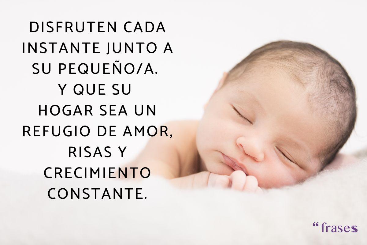 Frases para felicitar un nacimiento