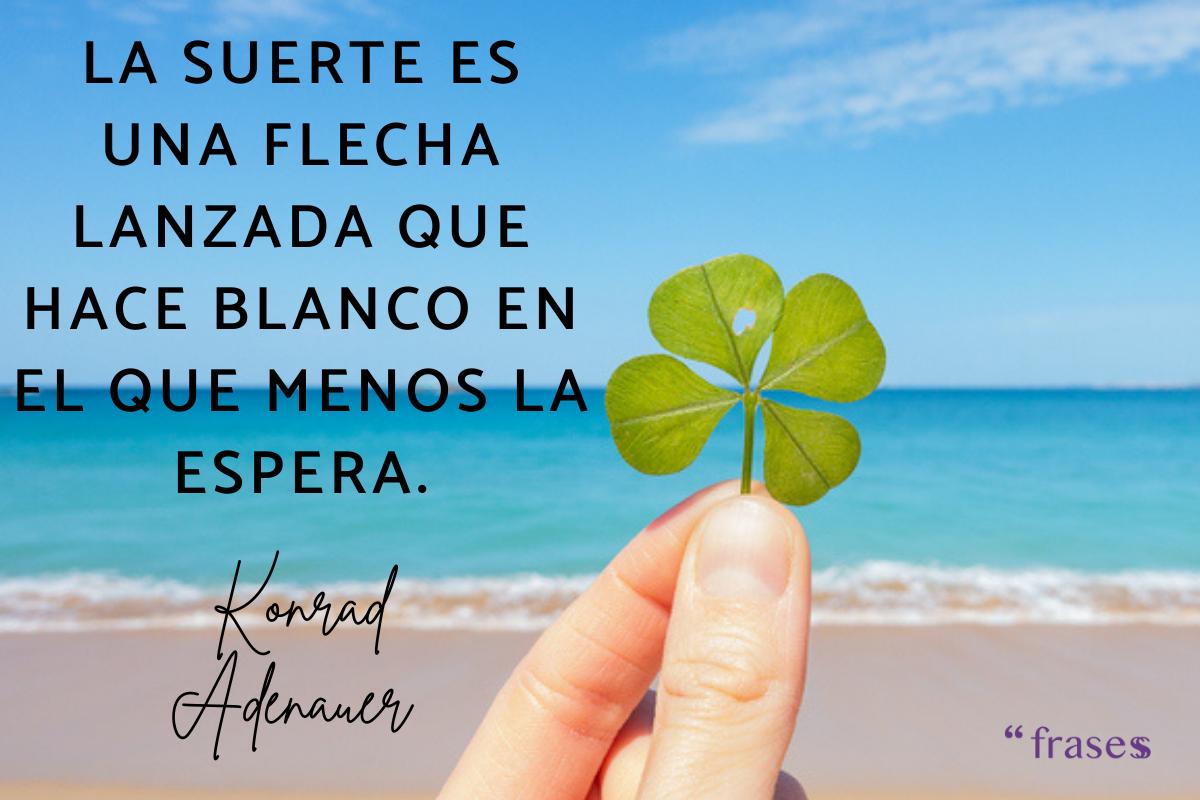 Frases de suerte