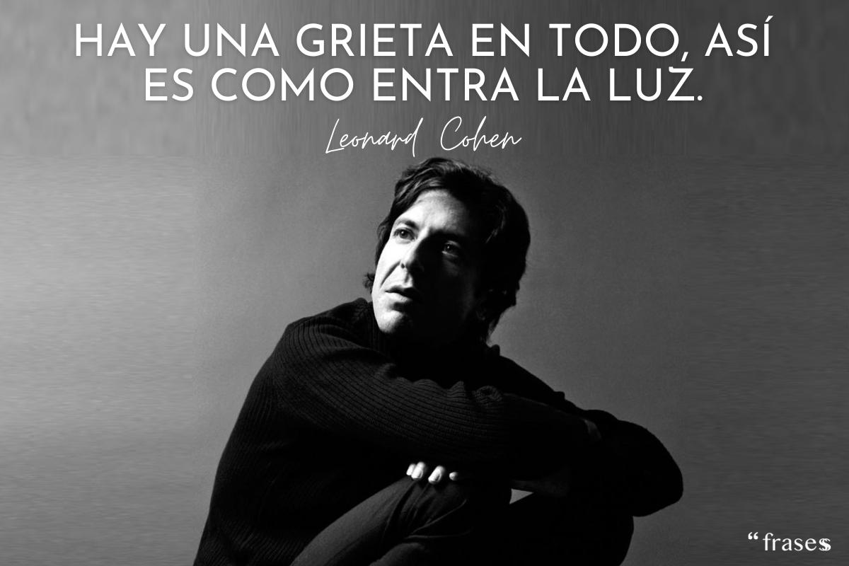 Frases de Leonard Cohen