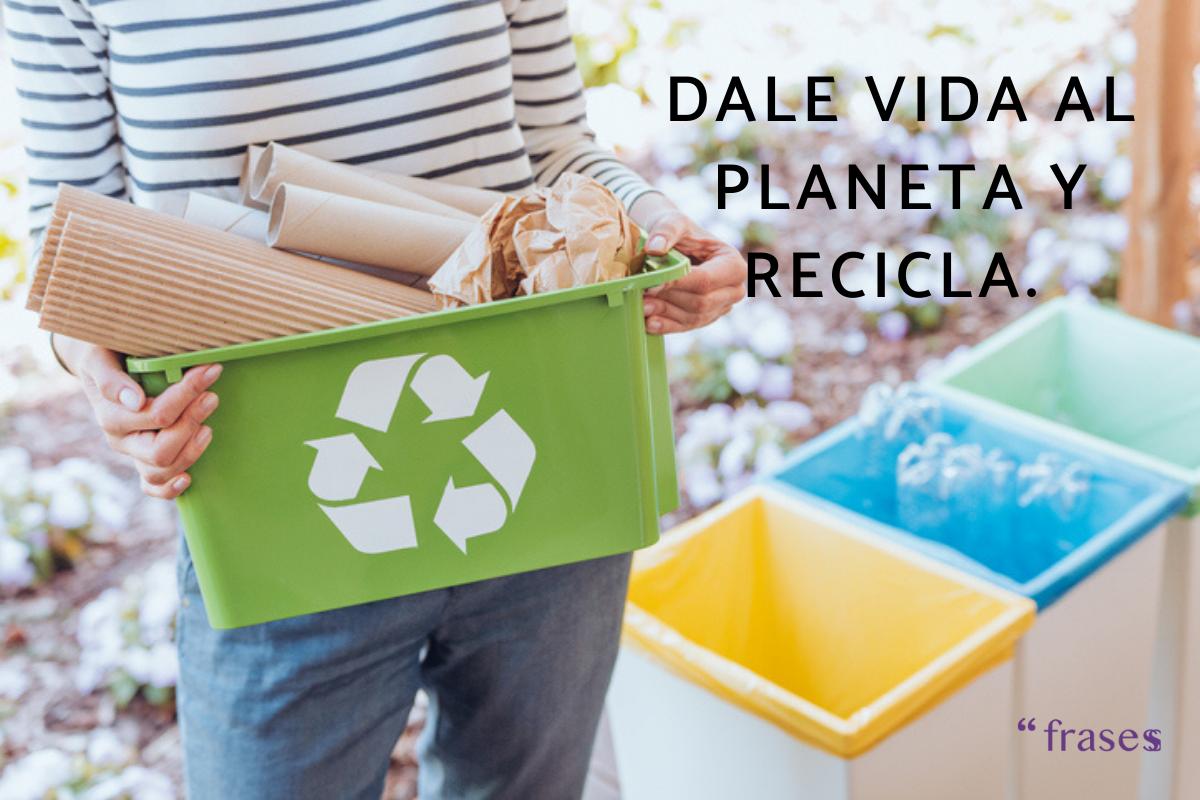 Frases de reciclaje