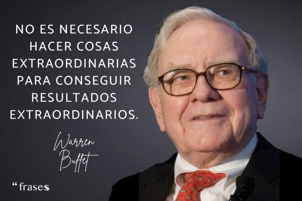 Frases de Warren Buffet