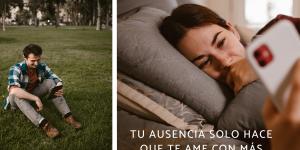 Frases de amor a distancia para WhatsApp