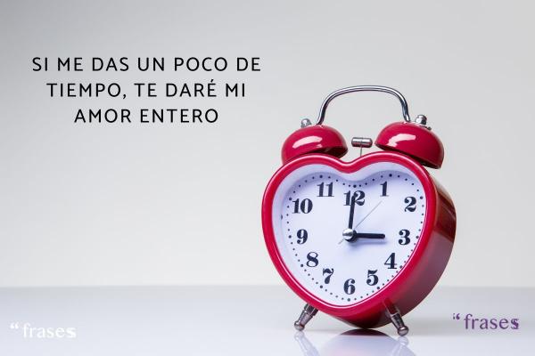 Frases sobre el tiempo y el amor