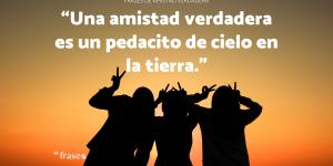Frases sobre la amistad verdadera