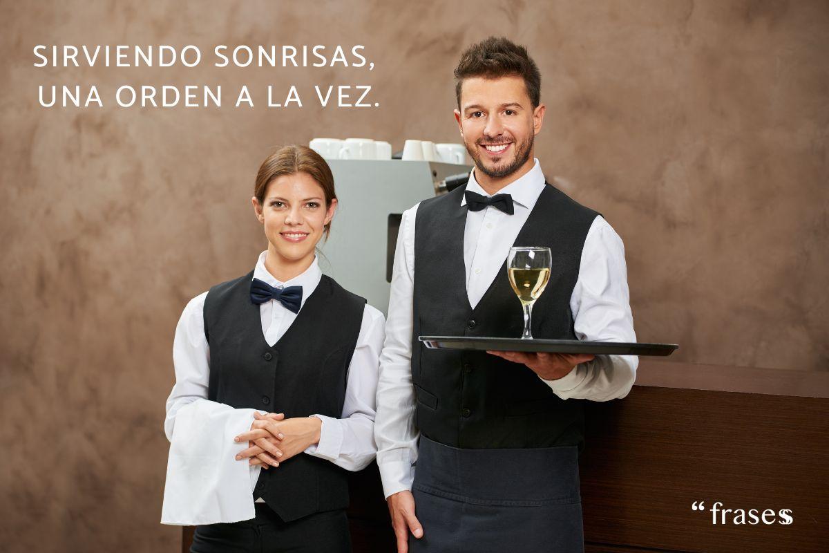 Frases de camareros