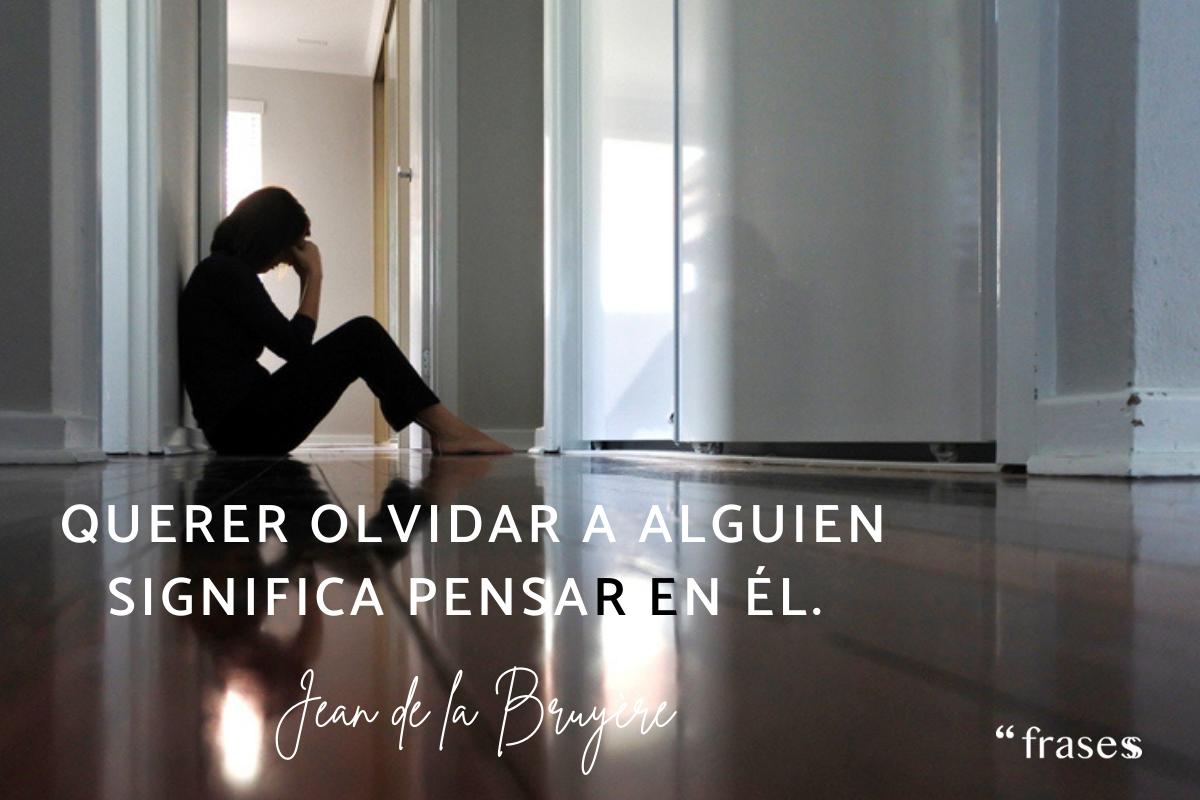 Frases de olvido
