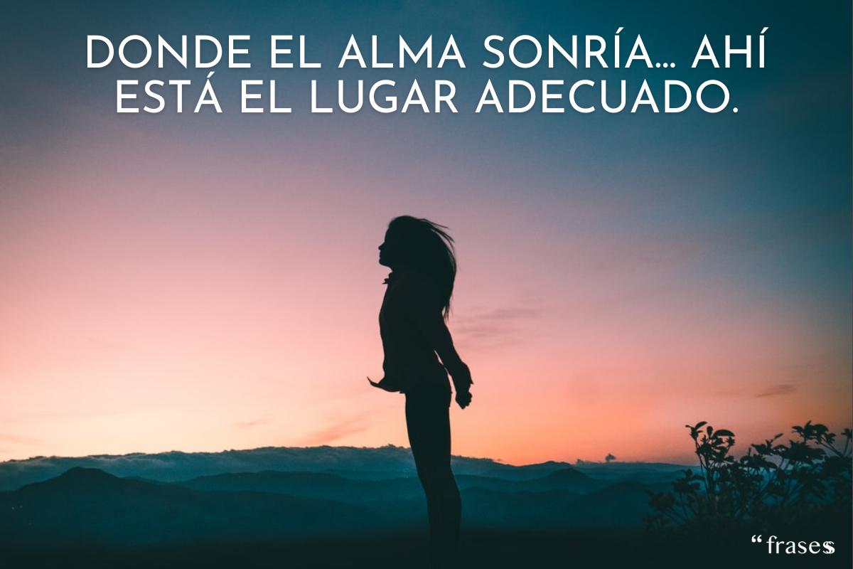Frases del alma para reflexionar