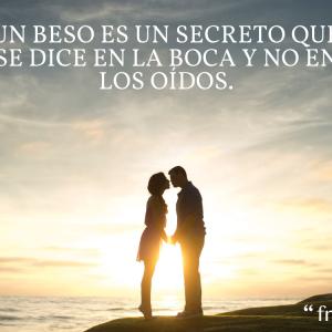 Frases de besos