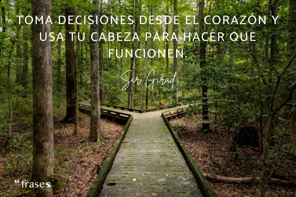 Frases de decisiones