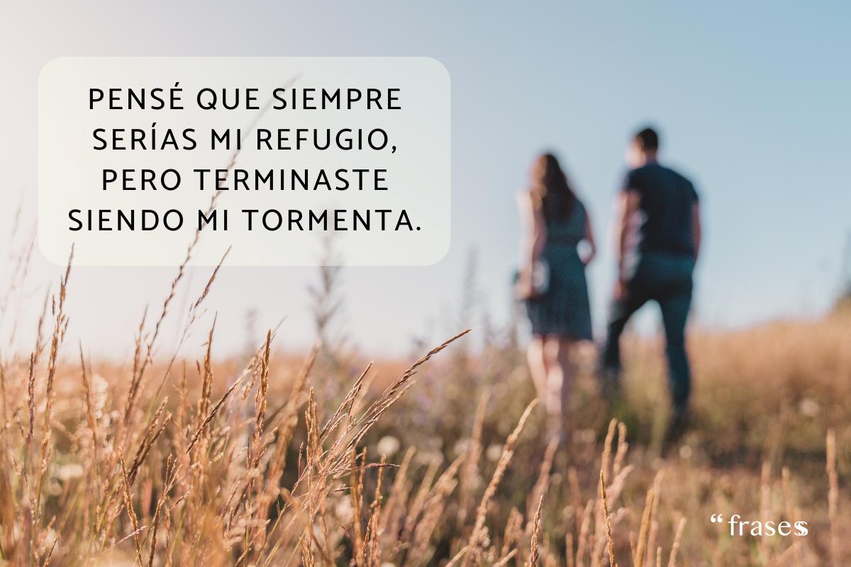 Frases para alguien que te ha decepcionado
