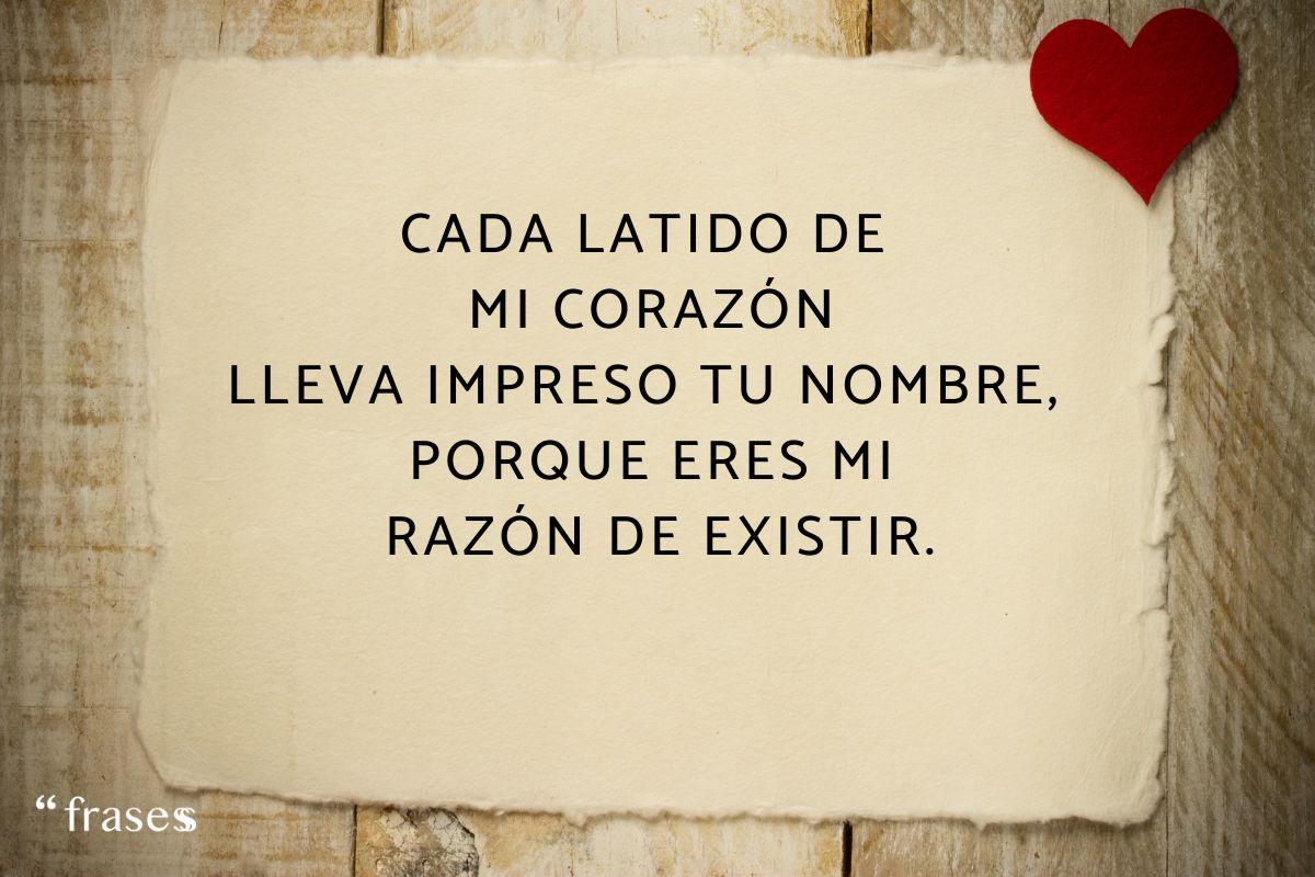 Frases de amor que llegan al alma