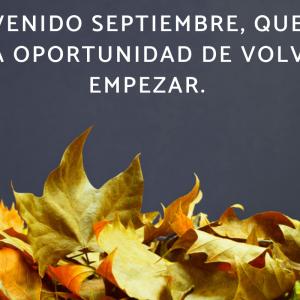 Frases de septiembre