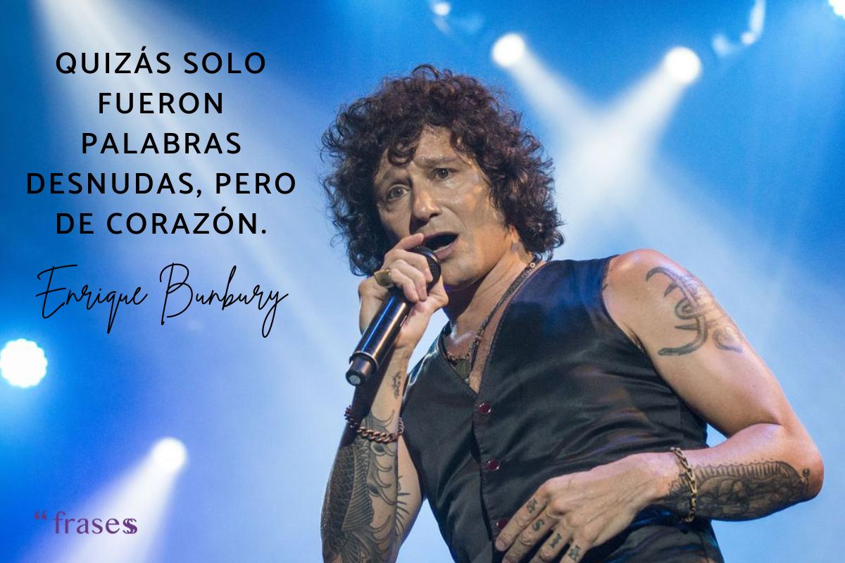 Frases de Enrique Bunbury
