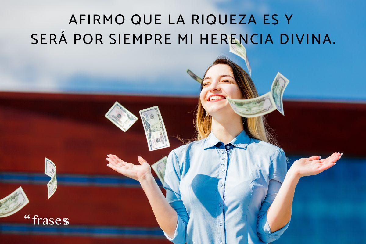 Frases para atraer el dinero