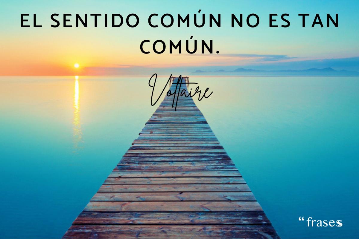 Frases con sentido común