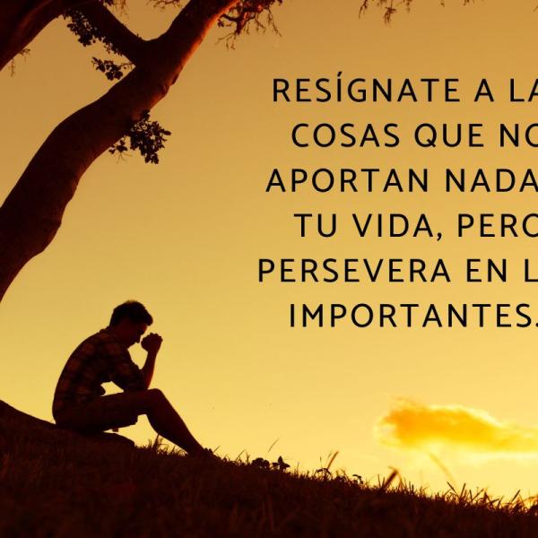 50 frases de resignación ¡Para reflexionar!