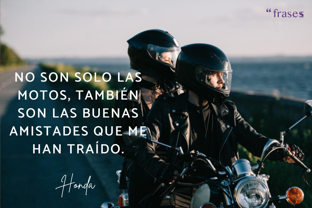 Frases de moteros inspiradoras
