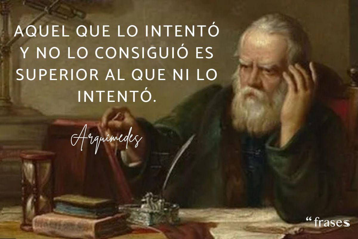 Las mejores frases de Arquímedes