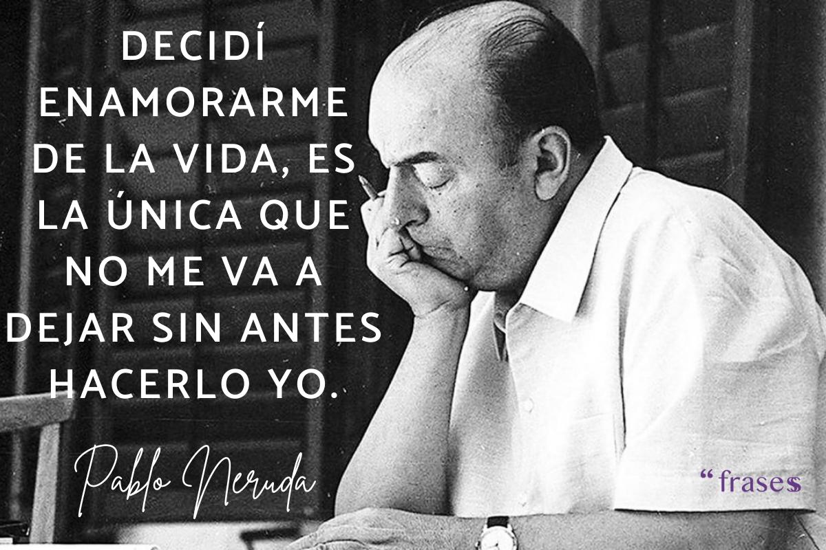Frases de Pablo Neruda