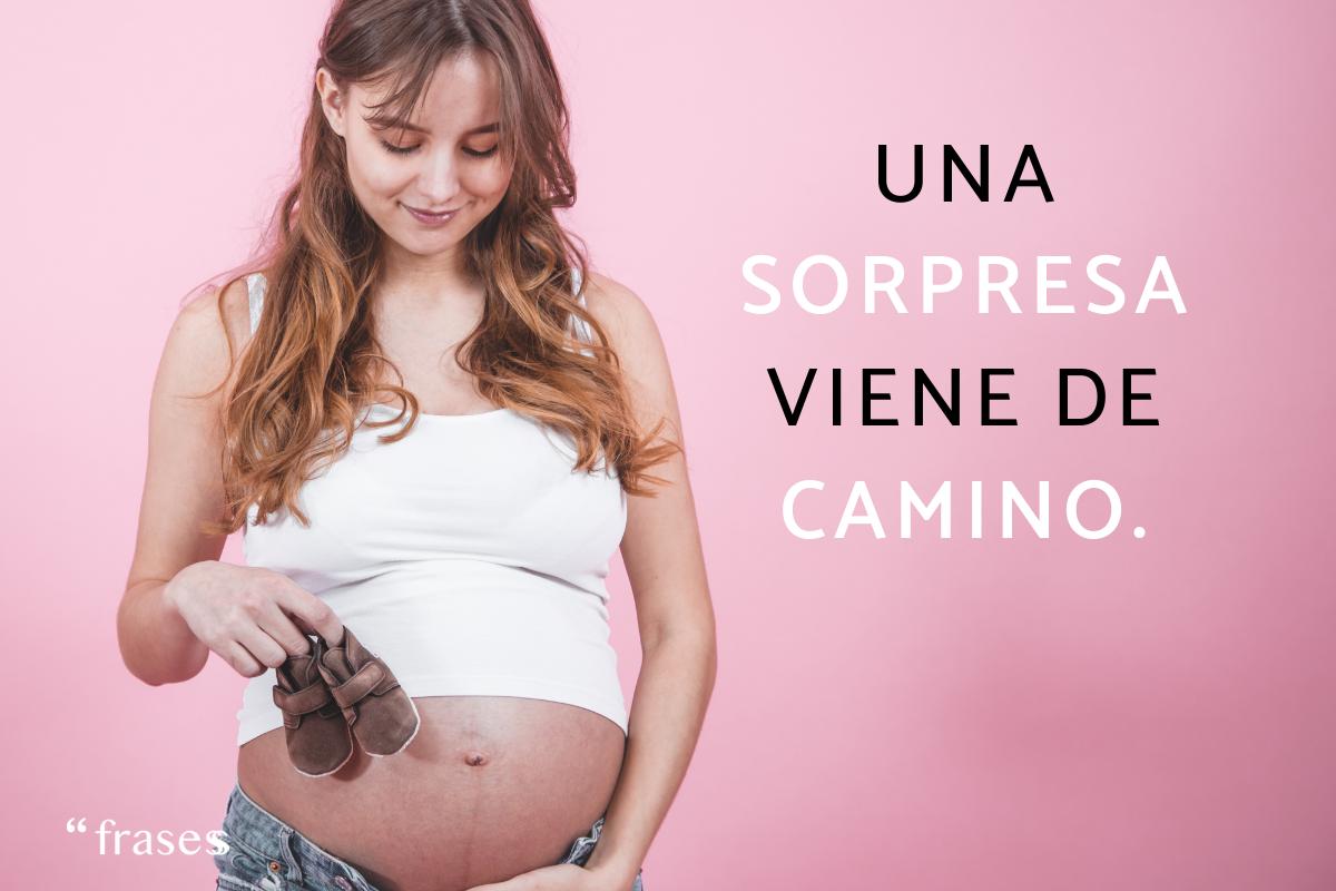 Frases graciosas para anunciar un embarazo