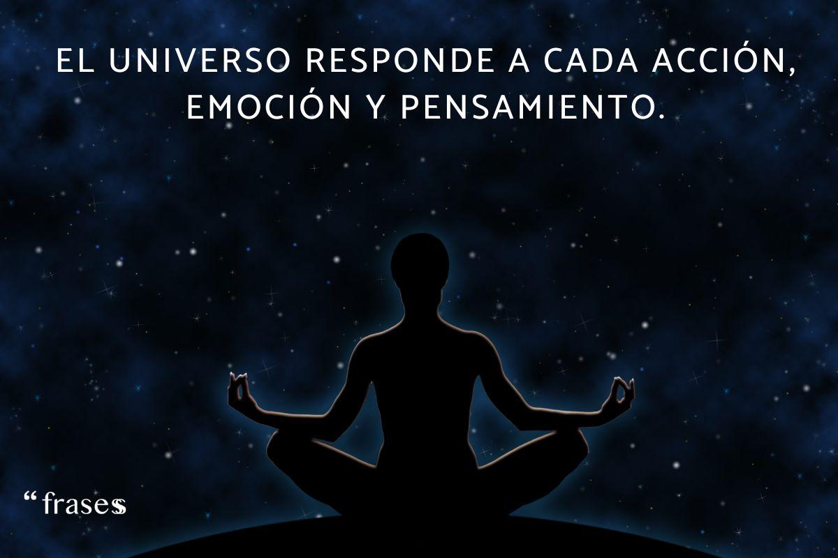 Frases para pedir al universo