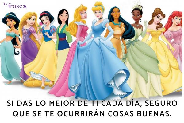 Frases de princesas Disney