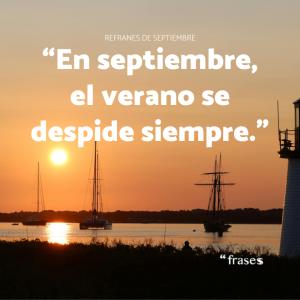 Refranes de septiembre