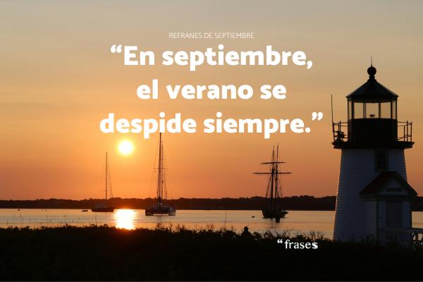 Refranes de septiembre