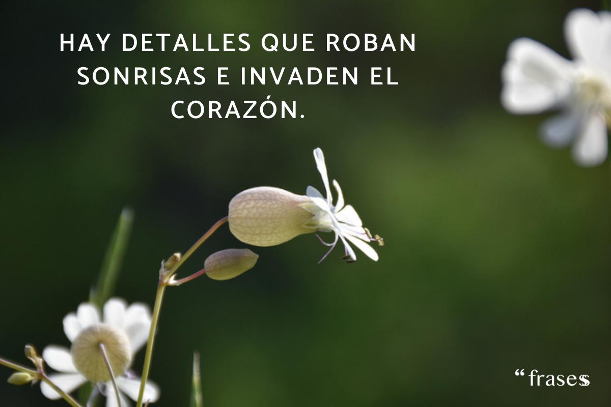 Frases de detalles inesperados