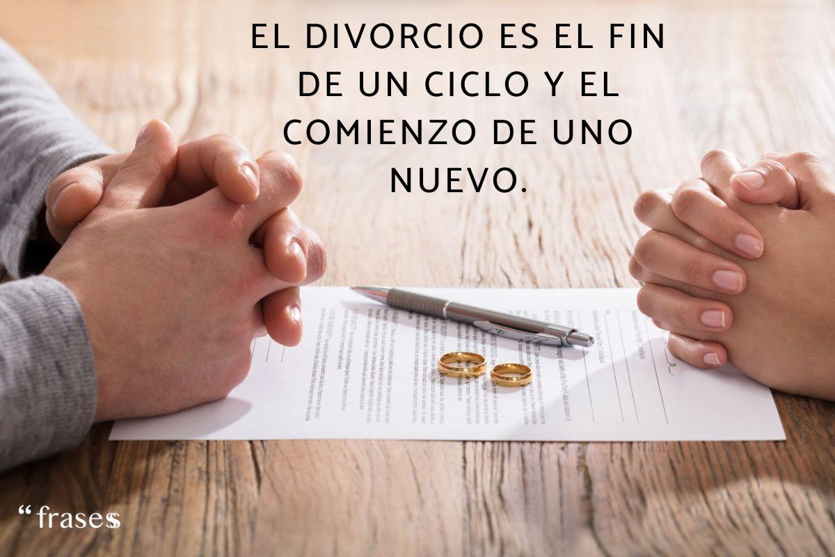 Frases sobre el divorcio