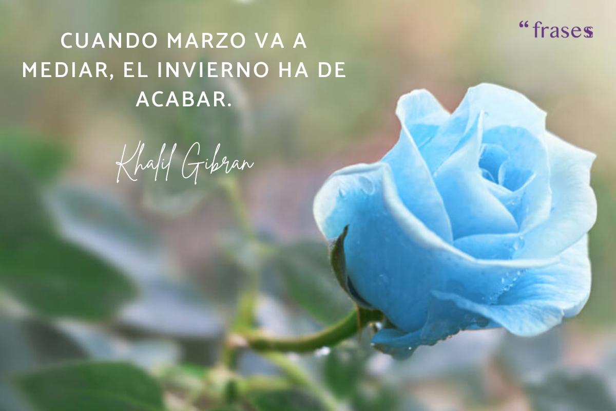Frases de marzo