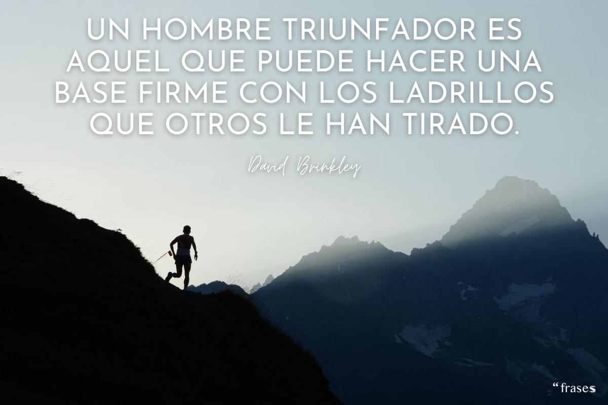 Frases de triunfo