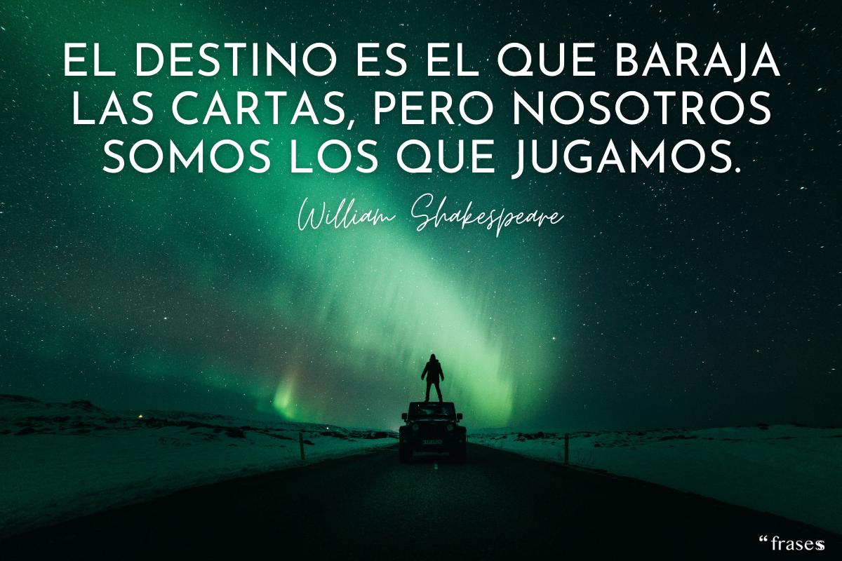 Frases del destino