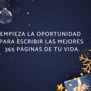 Frases para empezar el año nuevo